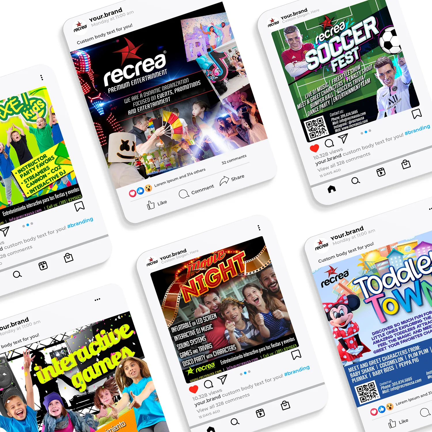 Social Media Content — Mad Freddy Miami